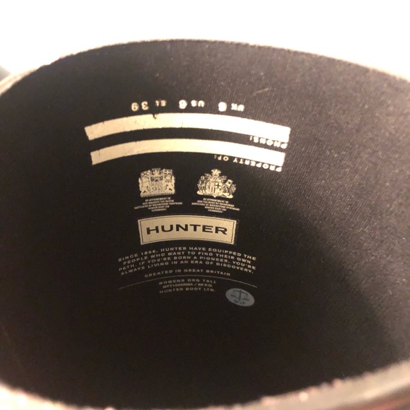 Hunter Original Tall Rain Boots - Picture 9 of 12